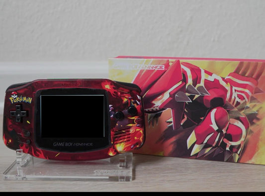 Custom Game Boy Advance Groudon Shell