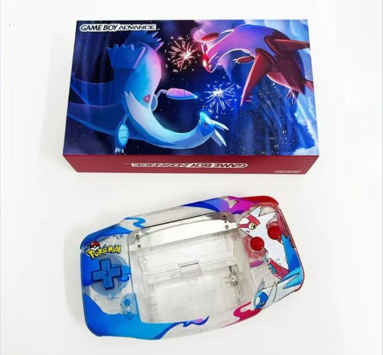 Custom Game Boy Advance Latios & Latias Shell