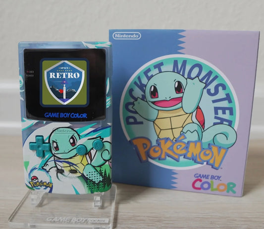 Nintendo Gameboy Color Squirtle, Squirtle Custom Shell