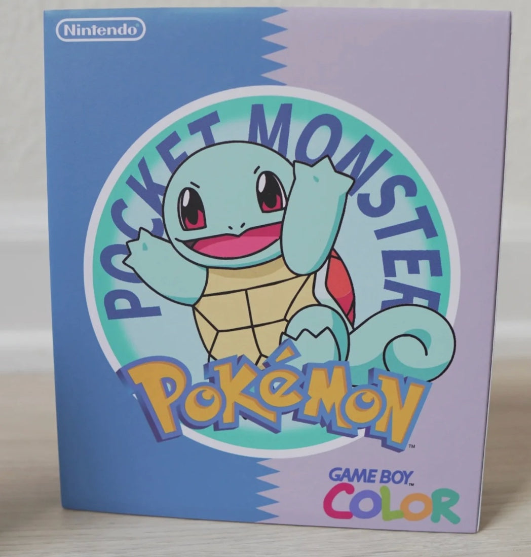 Nintendo Gameboy Color Squirtle, Squirtle Custom Shell