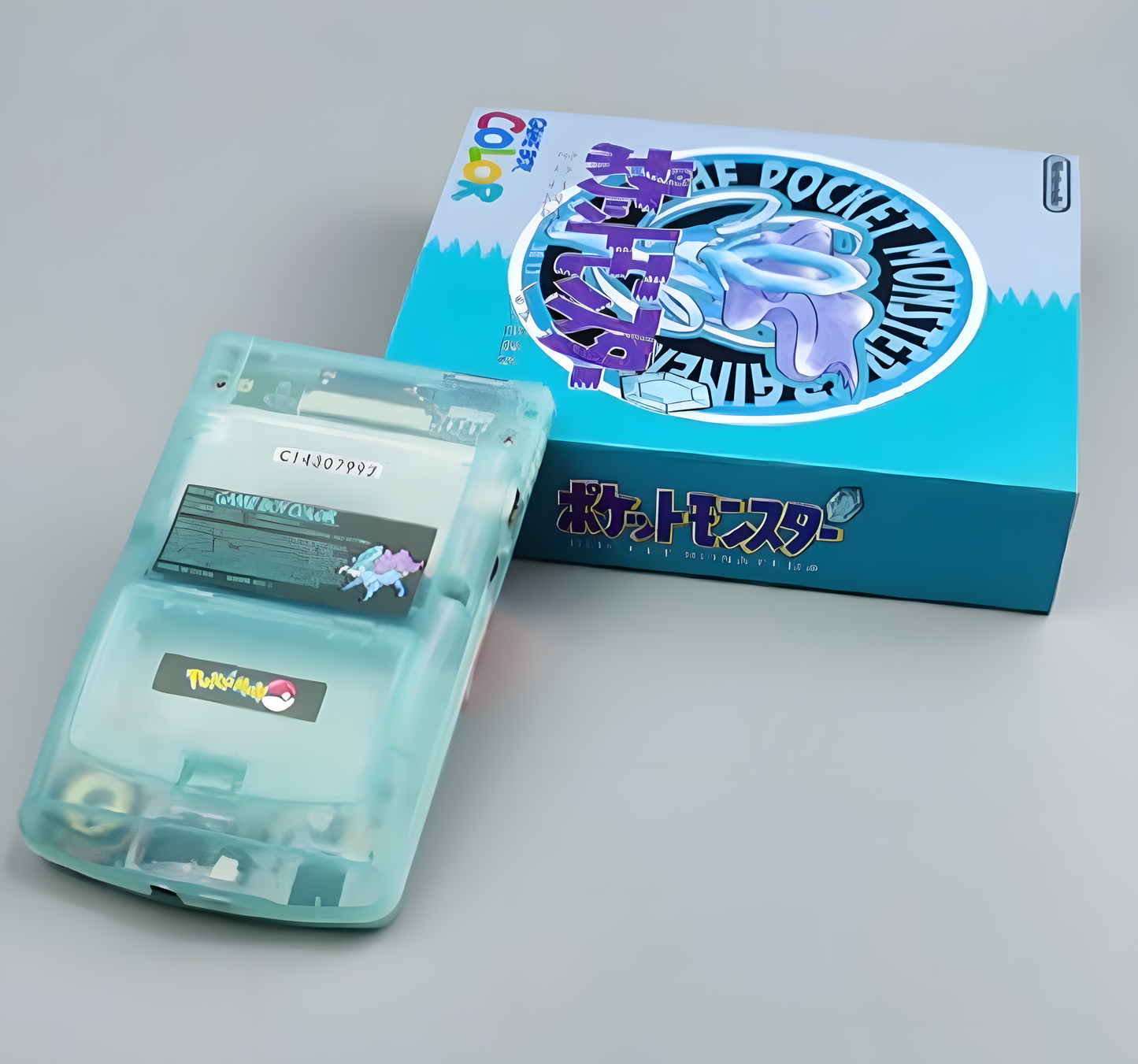 Nintendo Gameboy Color Suicune Custom Shell