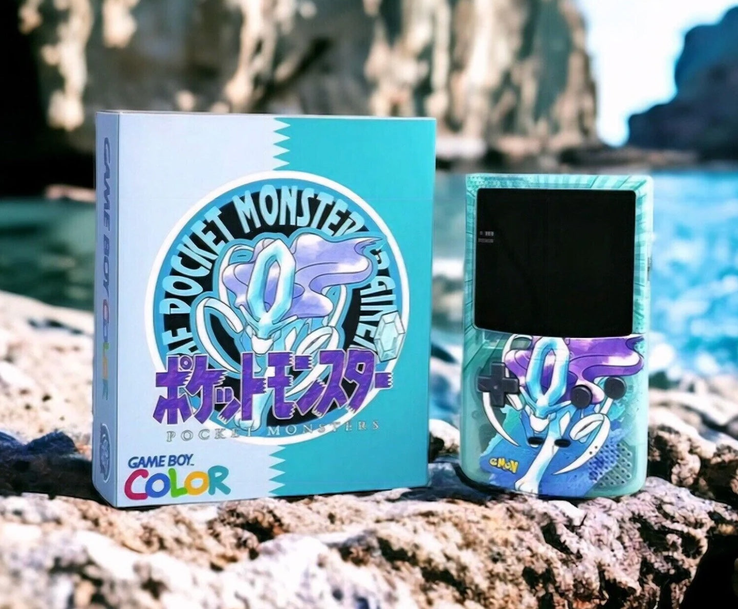 Nintendo Gameboy Color Suicune Custom Shell