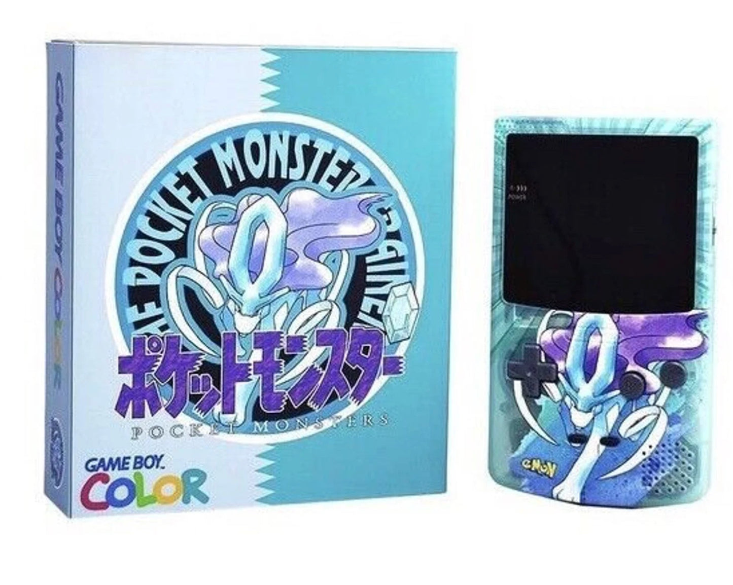 Nintendo Gameboy Color Suicune Custom Shell