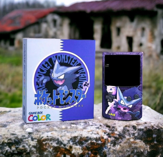 Nintendo Gameboy Color Haunter Gengar Shell personalizado