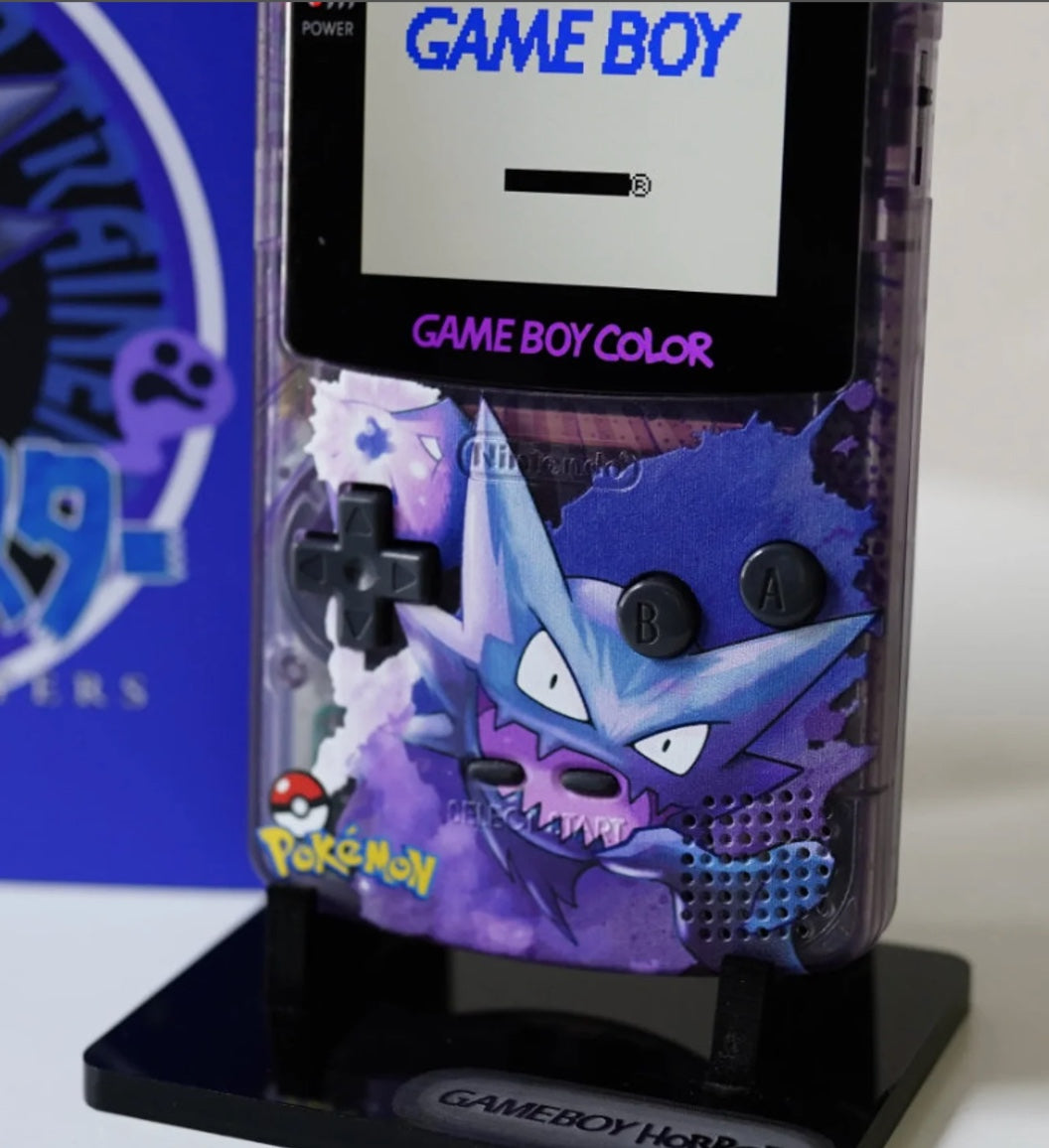 Nintendo Gameboy Color Haunter Gengar Shell personalizado