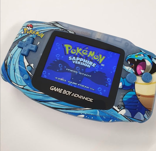 Benutzerdefinierte Nintendo Gameboy Advance Blastoise Shell