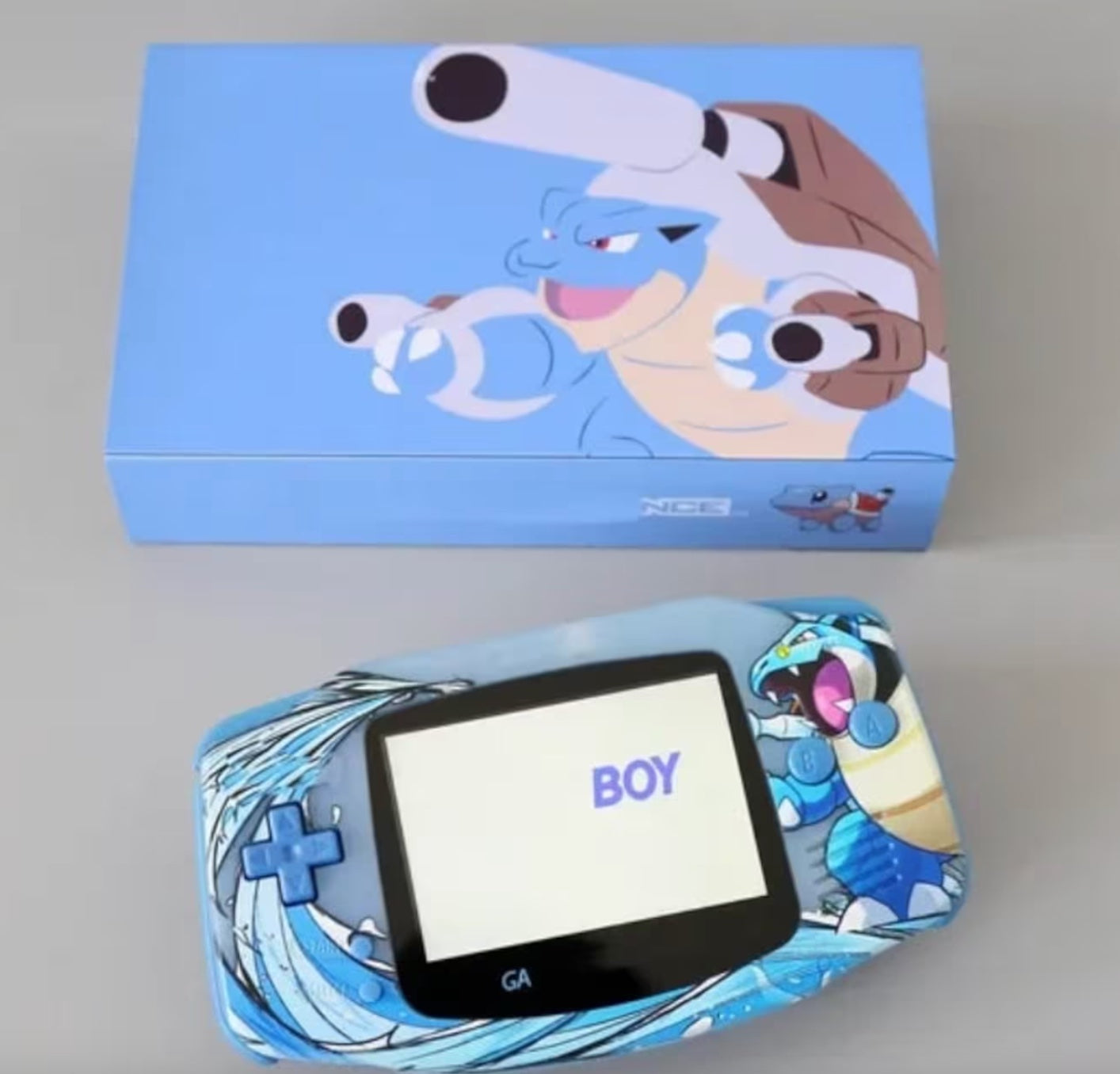 Custom Nintendo Gameboy Advance Blastoise Shell