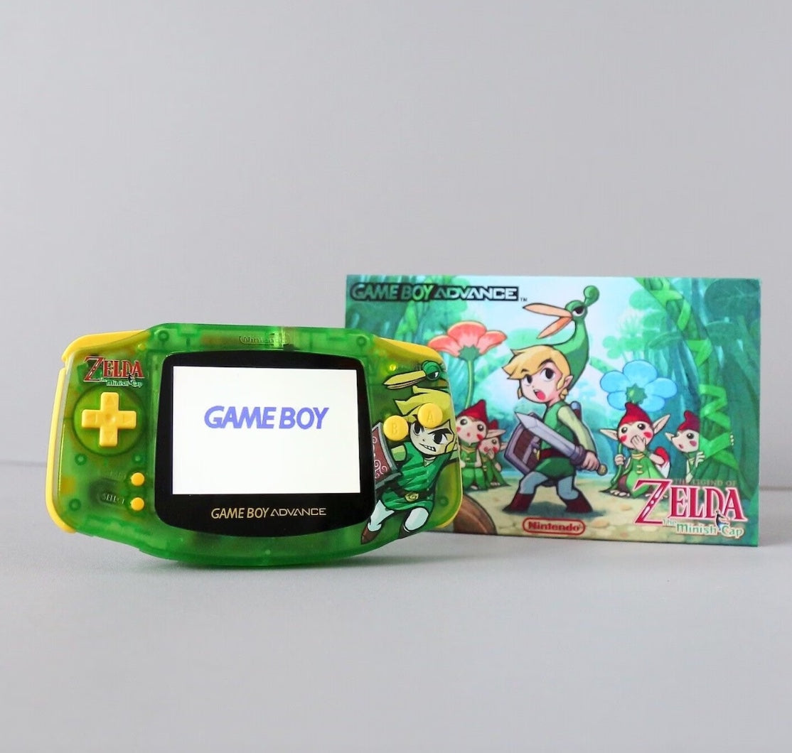 Game Boy Advance Benutzerdefinierte Zelda-Hülle