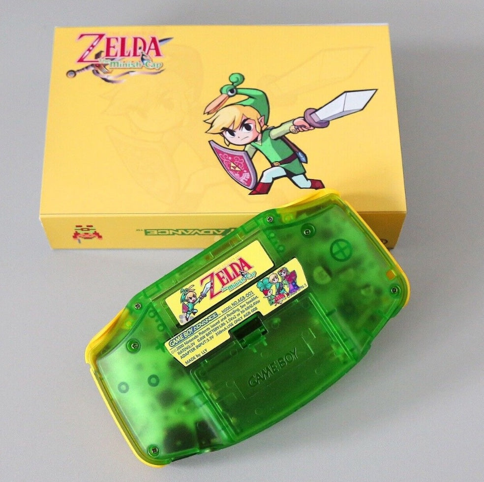 Game Boy Advance Benutzerdefinierte Zelda-Hülle