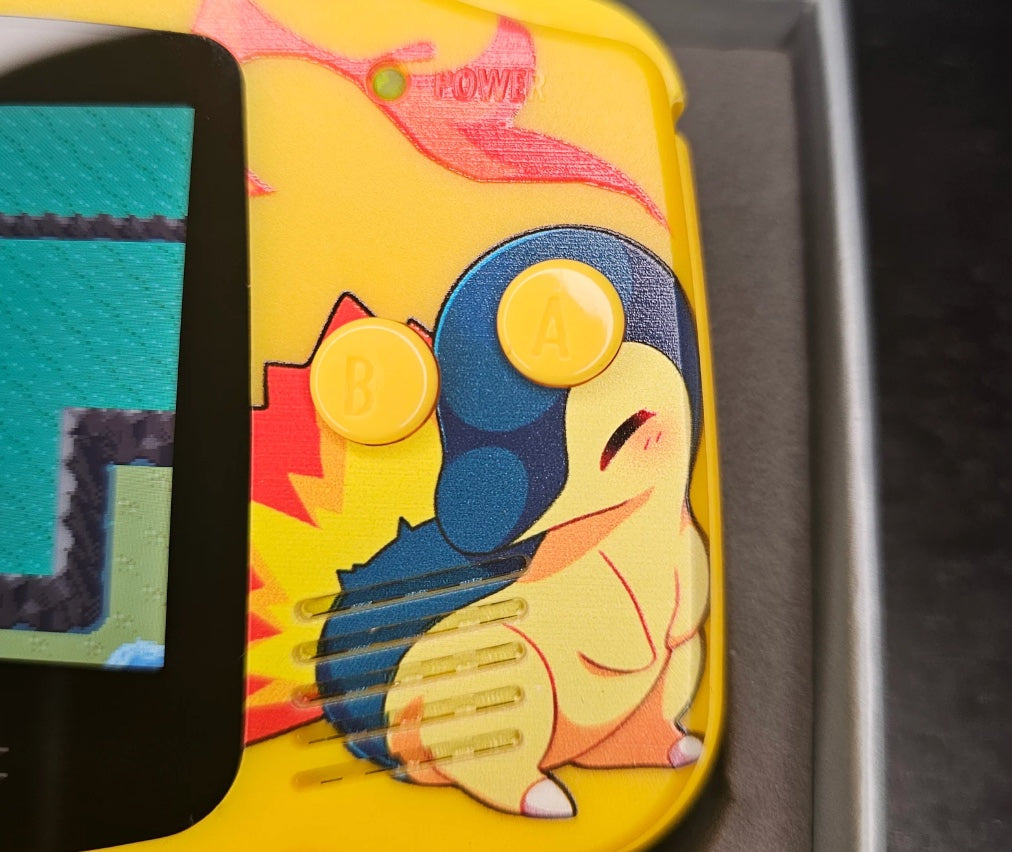 Custom Game Boy Advance Cyndaquil Shell