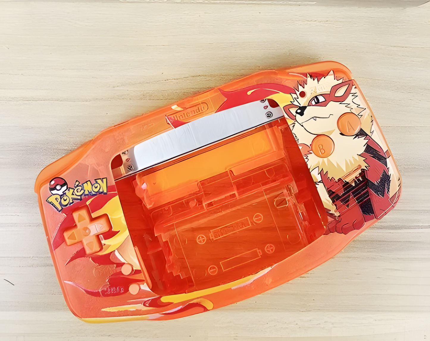 Custom Game Boy Advance Arcanine Shell