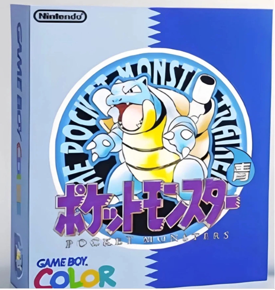 Blastoise Game Boy Color Shell