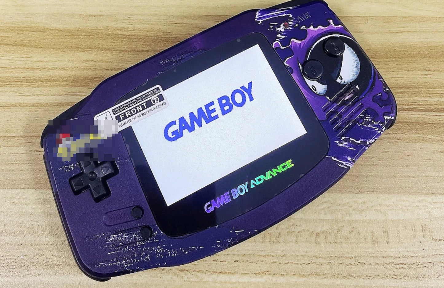 Gengar Game Boy Advance Shell