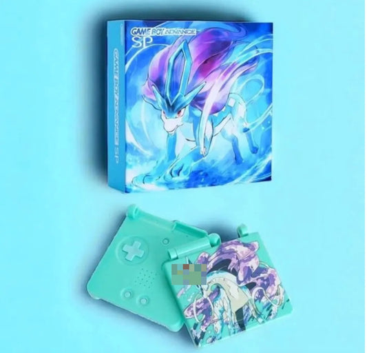 Suicune Game Boy Advance SP Shell