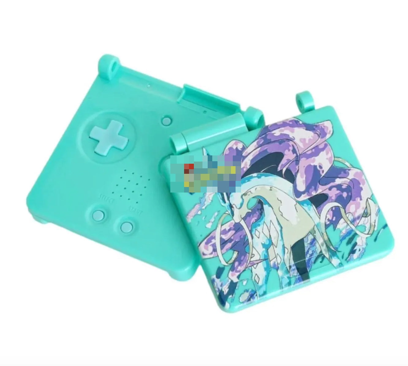 Suicune Game Boy Advance SP Shell