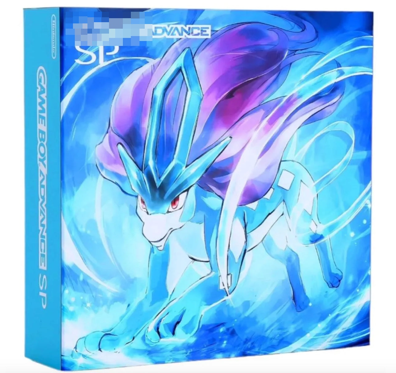 Suicune Game Boy Advance SP Shell