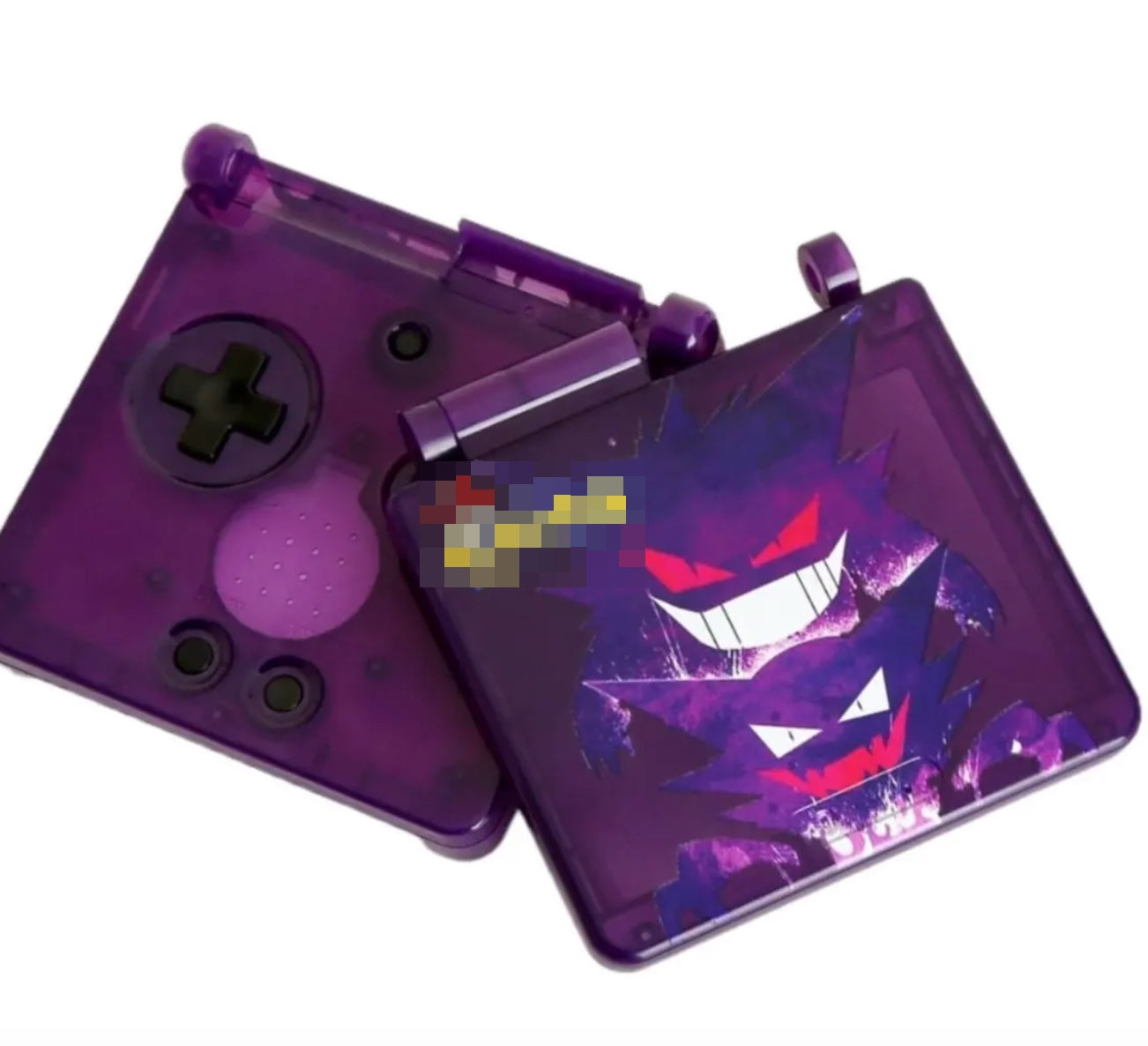 Gengar Game Boy Advance SP Shell