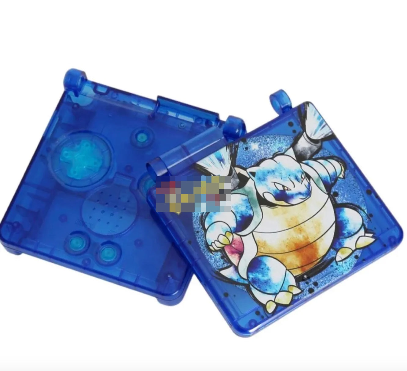 Blastoise Game Boy Advance SP Shell