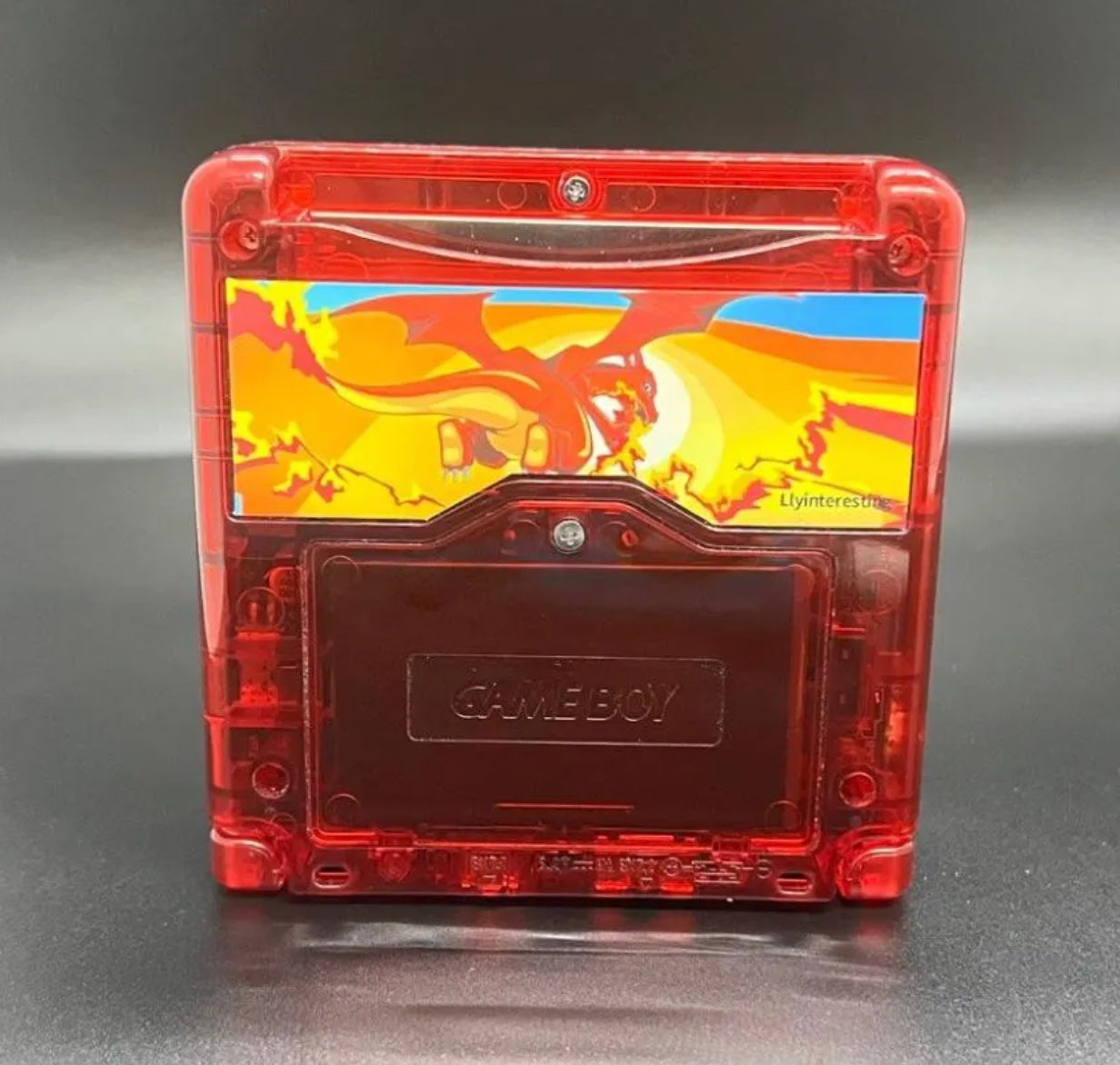 Charizard Game Boy Advance SP Shell