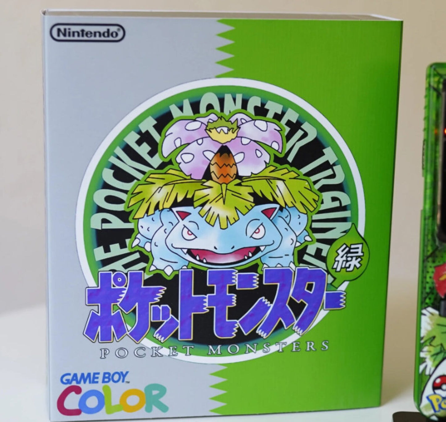 Nintendo Gameboy Color Venasaur Custom Shell